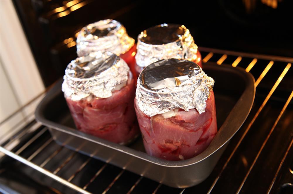 тушенка в духовке